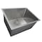Nantucket Sinks Pro Series 23 inch Undermount Small Radius Corners Stainless Steel Utility/Laundry Sink SR2318-12-16 - alternate 4